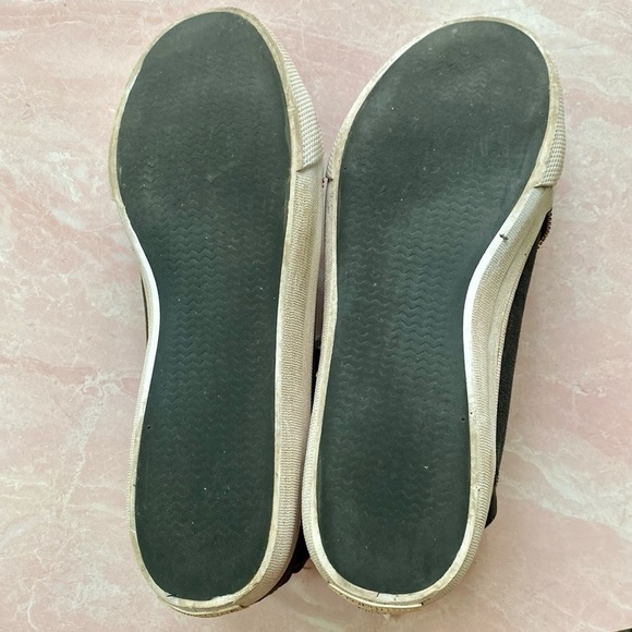 Sperry x Rebecca Minkoff Washed Canvas High Top Sneakers in Black 9.5 - Picture 13 of 15